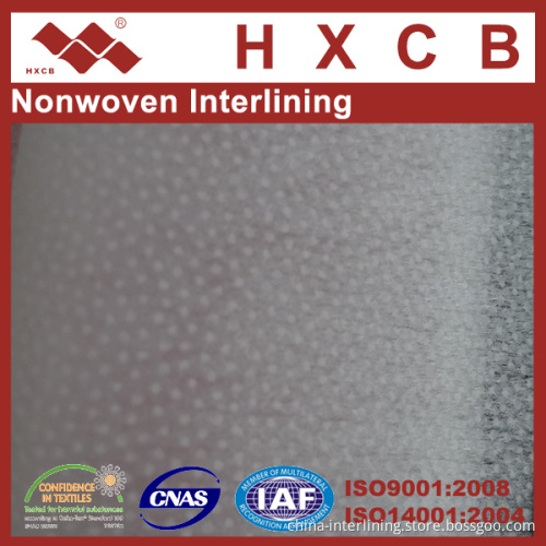 (1840)Garment Polyester Fusing Nonwoven Interfacing fabric from suzhou